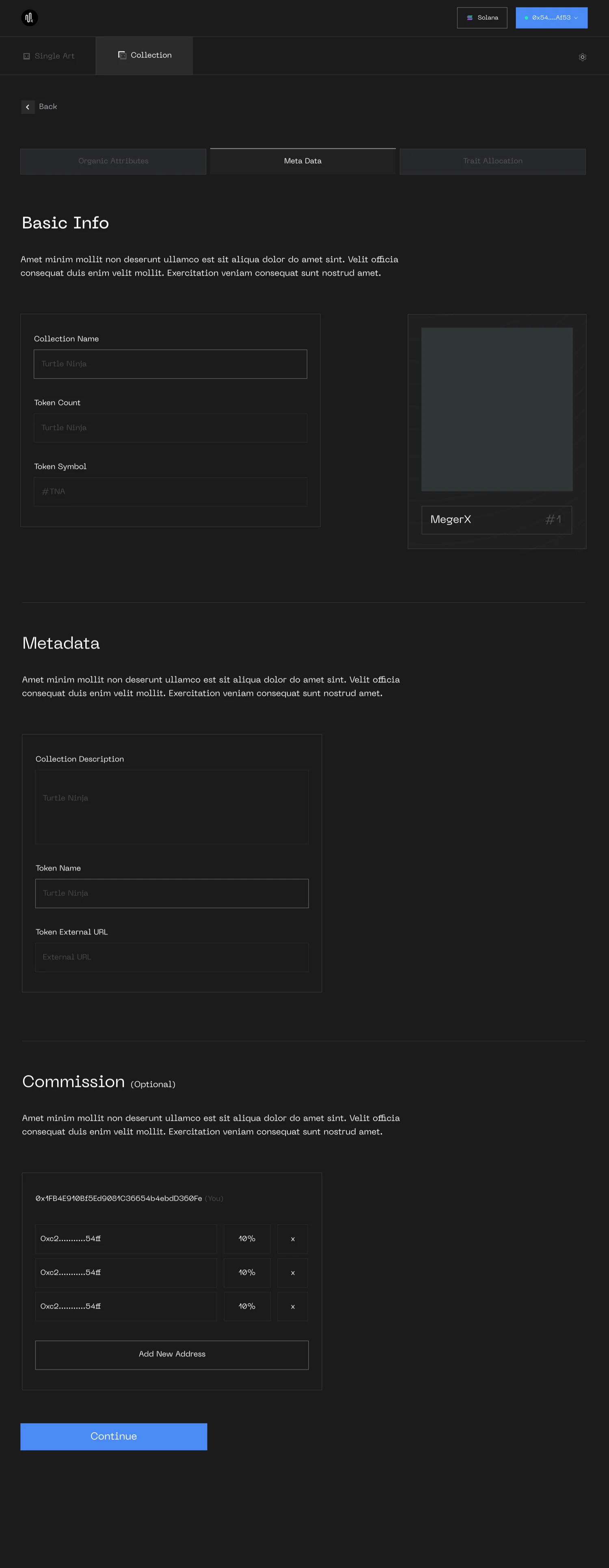 Merger X — basic info and metadata